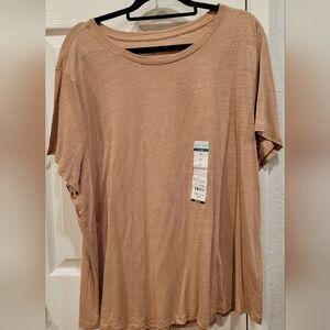 Blue Sol Casual Tan Women's Top